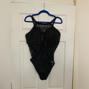 Adore Me NWT Lace Black One Piece - 1X